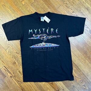 Vintage 90's Mystere Cirque Du Solril Treasure island Las Vegas T Shirt